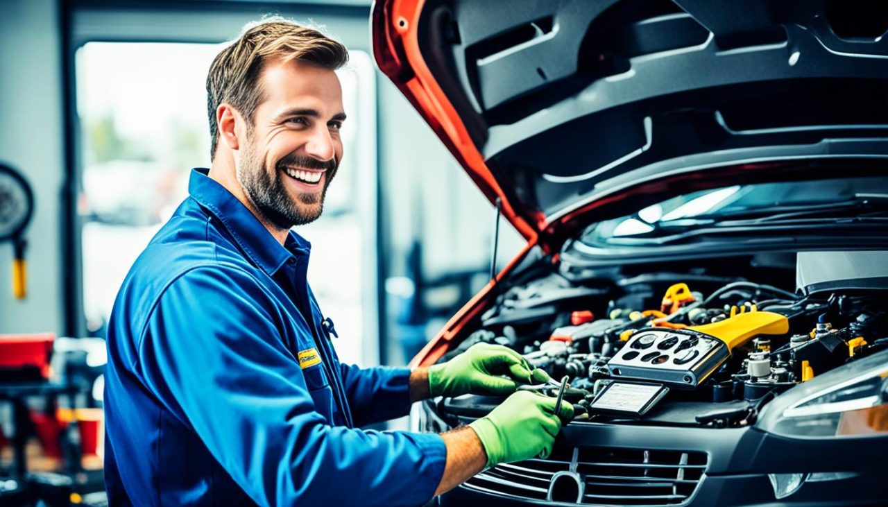 ajan ja vaivan säästö autohuollossa